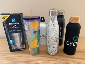 New Starbucks, S’well, water bottles