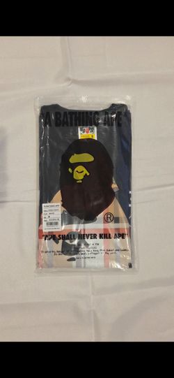 BAPE x Burberry- Black- Size M