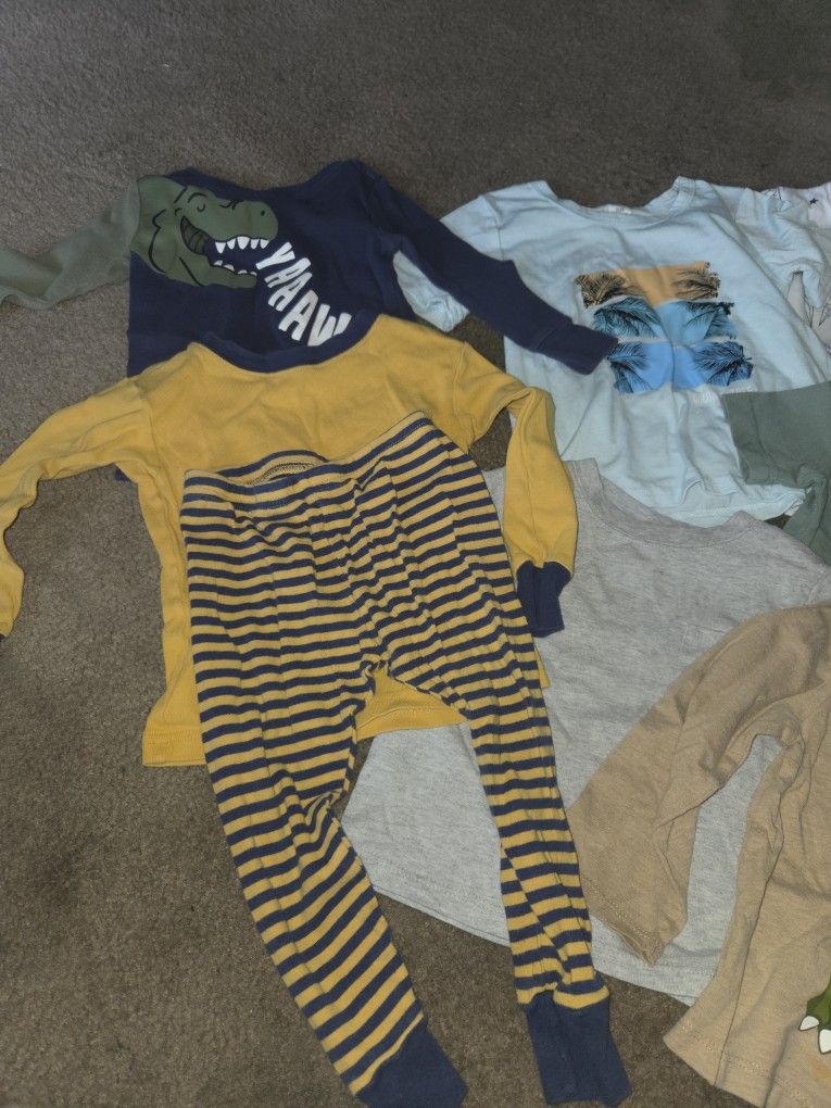 👶 HUGE Baby Boy Clothing Lot – 38 Pieces – Name Brands – Great Condition 12months To 24 Months