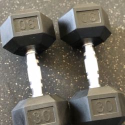 Dumbells Hex 30lbs