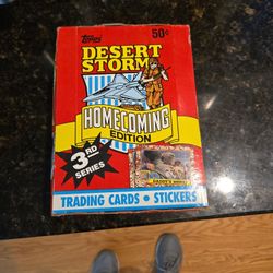 1991 Desert Storm Cards