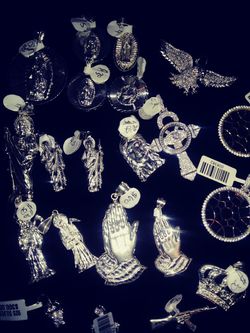 925 silver pendents new real