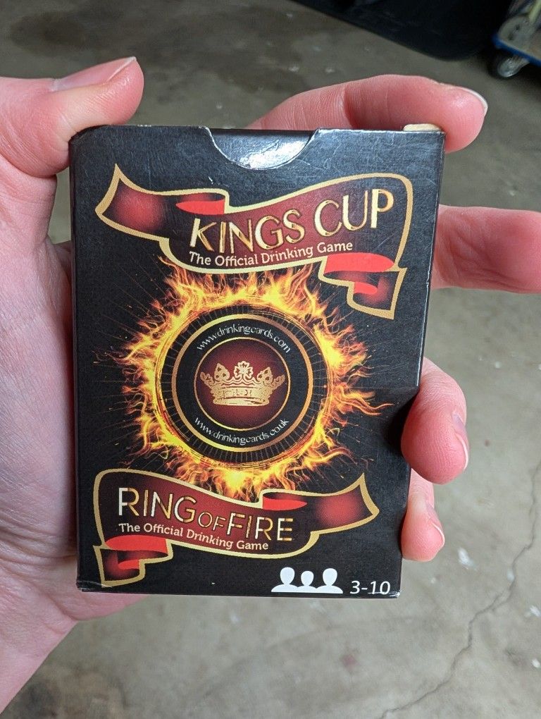 Kings Cup Ring Of Fire Card Game