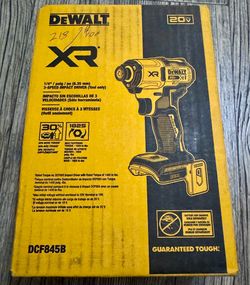 DEWALT 20V MAX XR Cordless Brushless 1/4 in. 3-Speed Impact Driver (Tool-Only)