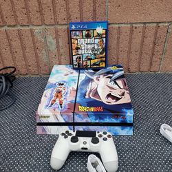 Goku Playstation 4 Ps4 500GB with 1 New Controller $180! Or 1 Game in it $200! Or Combo deal $280!... all work 100%