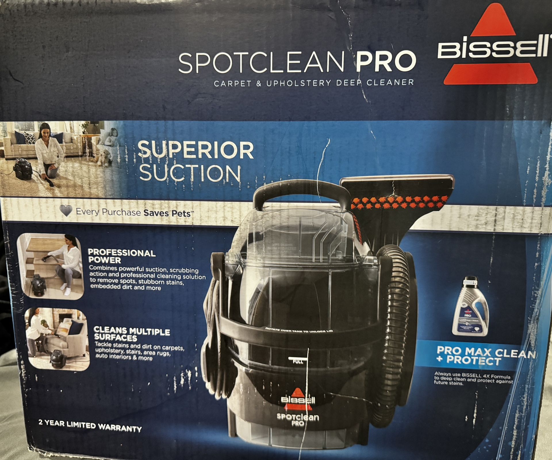 Bissell Carpet Deep Vacuum Cleaner SpotClean Pro