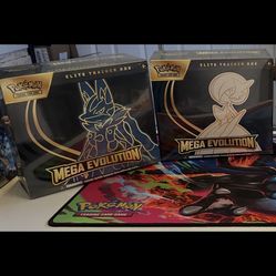 Mega Evolution / Twilight Masquerade / Surging Sparks ETB