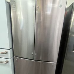 Stainless Steel French Door Refrigerator With Manufacturer Warranty 