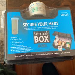 Safe Lock Box Secure Your Meds