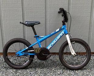 Royal Blue SmartStart Ergonomic Steel Frame Schwinn Koen 16 Inch Kids