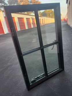 Steel window. Very heavy