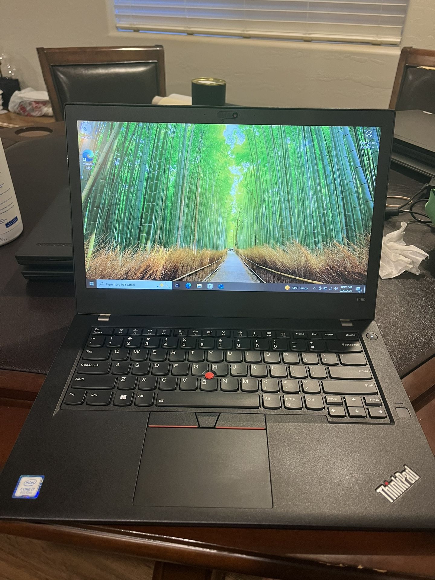 Laptop (Lenovo ThinkPad T480)