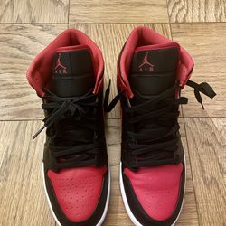Nike Air Jordan 1 Red And Black