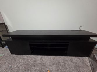 TV media console stand