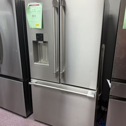 Refrigerator, Frigidaire New Open Box 3 Door Fridge