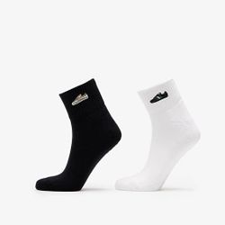Adidas Samba Ankle Socks Large White/ Black