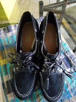 Sperry topsider wedge heel