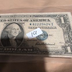 1- 1935 F Series $1 Silver Cert- ($15)
