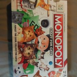 Crazy For Cats Monopoly 