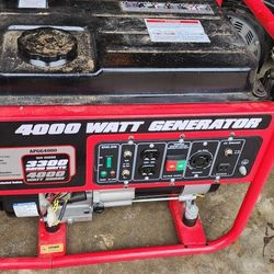 4000 Watt Generator Never Used
