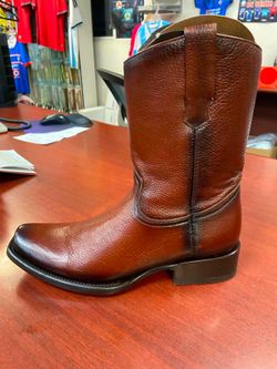 Botas de piel con cierre horma Dubai para hombre