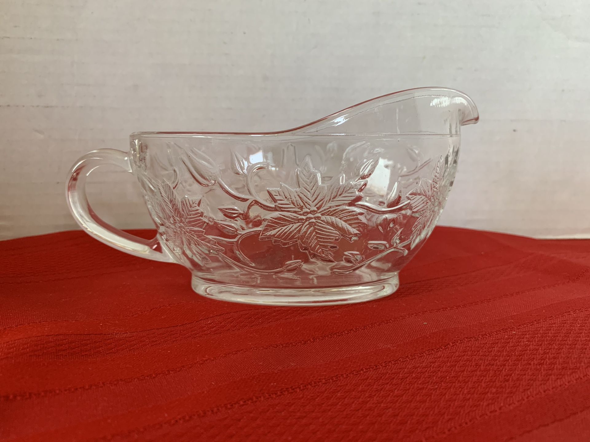 Princess House Fantasia Crystal Gravy Boat