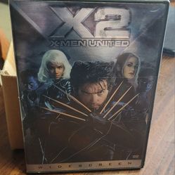X2 X-MEN UNITED DVD