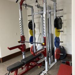 Full Weight Set /squat Rack 