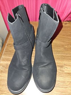 Ankle Boots Size 3y /35 Black