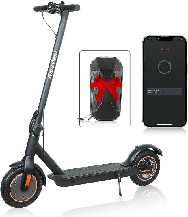 Brand new Greevego Electric Scooter for Adults, 10" Solid Tires, 500W, Up to 19 Mile Range