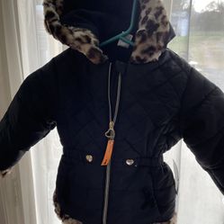 NWTs Girl’s OKIE DOKIE Puffer Hooded Jacket. $74 Reg . 