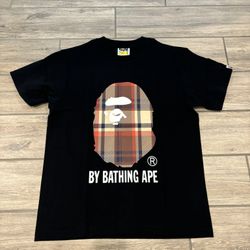 Bape Checkered T-Shirt - Sizes M, L, XL