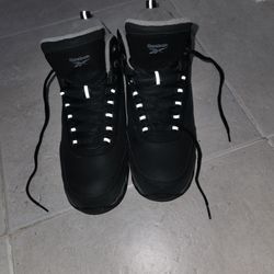 Black Steel Toe Boots