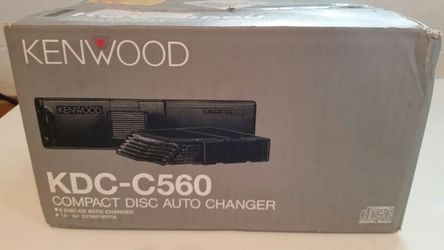 KENWOOD KDC C560/6 DISC-New In Box