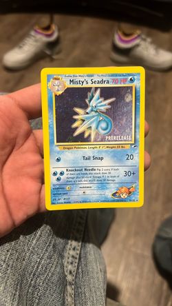 Misty’s seadra prerelease lp
