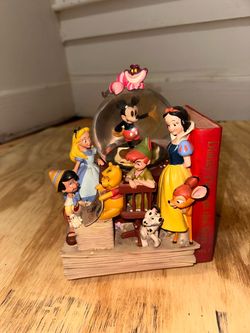 Disney Through the Years Snow Globe Figurine