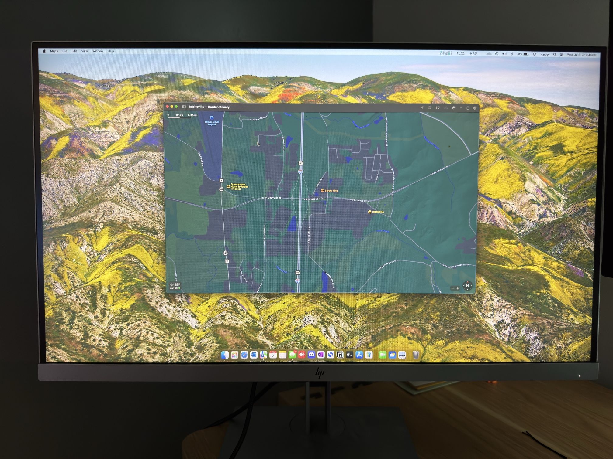 27” HP Monitor
