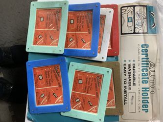 Vintage Certificate Holder