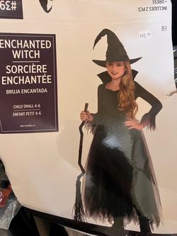 Girls witch costume