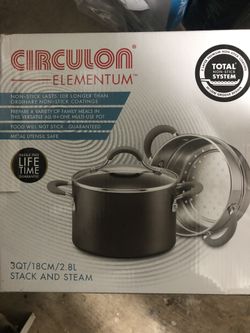 Circulon 3 quart stack and steam