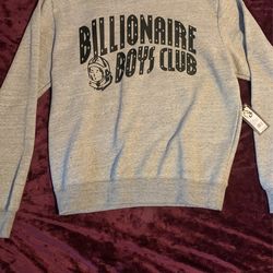 Billionaires Boy Club Heather Grey Sweater