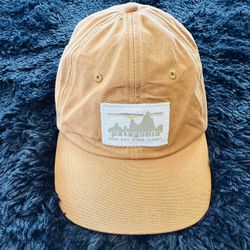 Patagonia '73 Skyline Umber Brown “Save Our Home Planet” Strapback Hat Cap