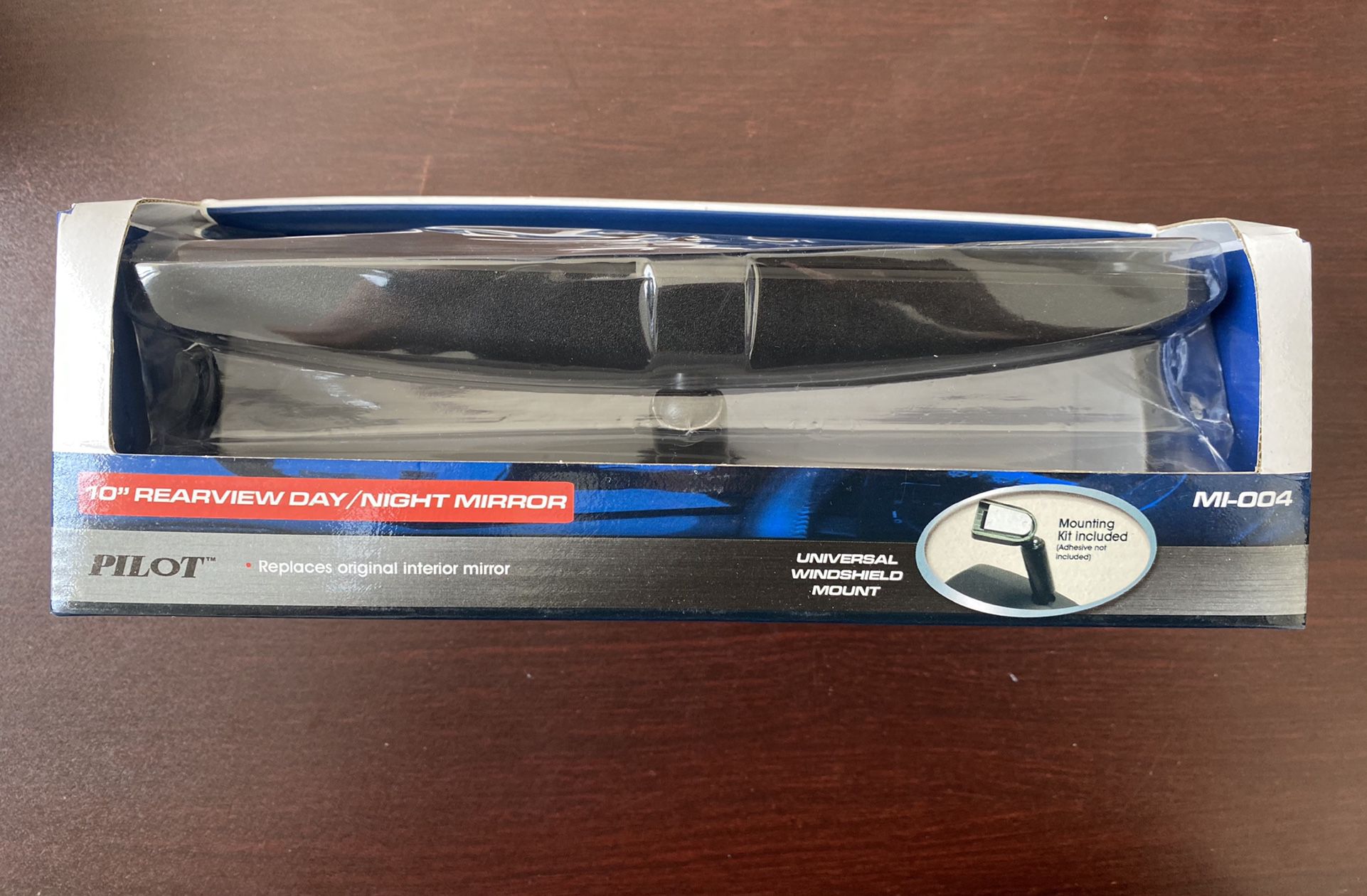 PILOT 10 Inch Rearview Day/ Night Mirror New