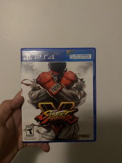 Street fighter PS4 Game Disc