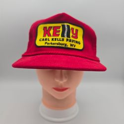 Vintage Headliner Carl Kelly Paving West Virginia Cotton CorduroyHat