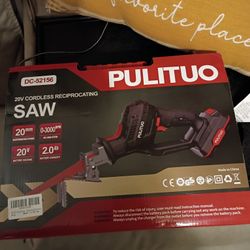 Pulituo 20v Cordless Reciprocating Saw 
