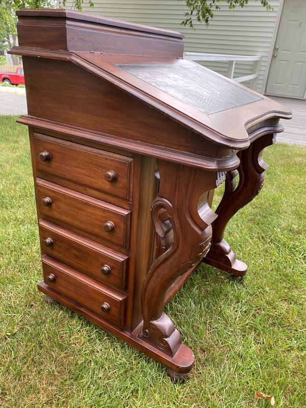 Solid Wood Secretary Desk With Hutch for Sale in Rockport, MA - OfferUp