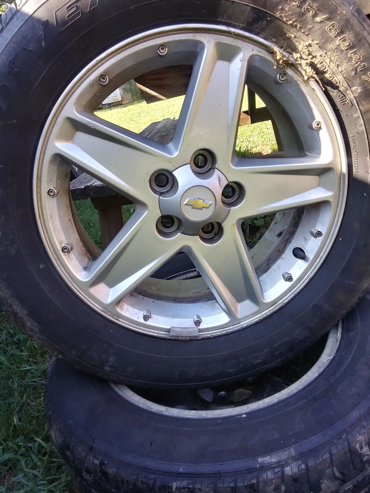 17" Chevy wheels