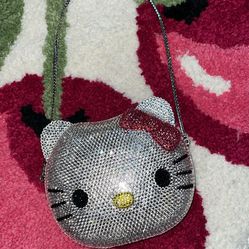 Hello Kitty Swarovski purse 