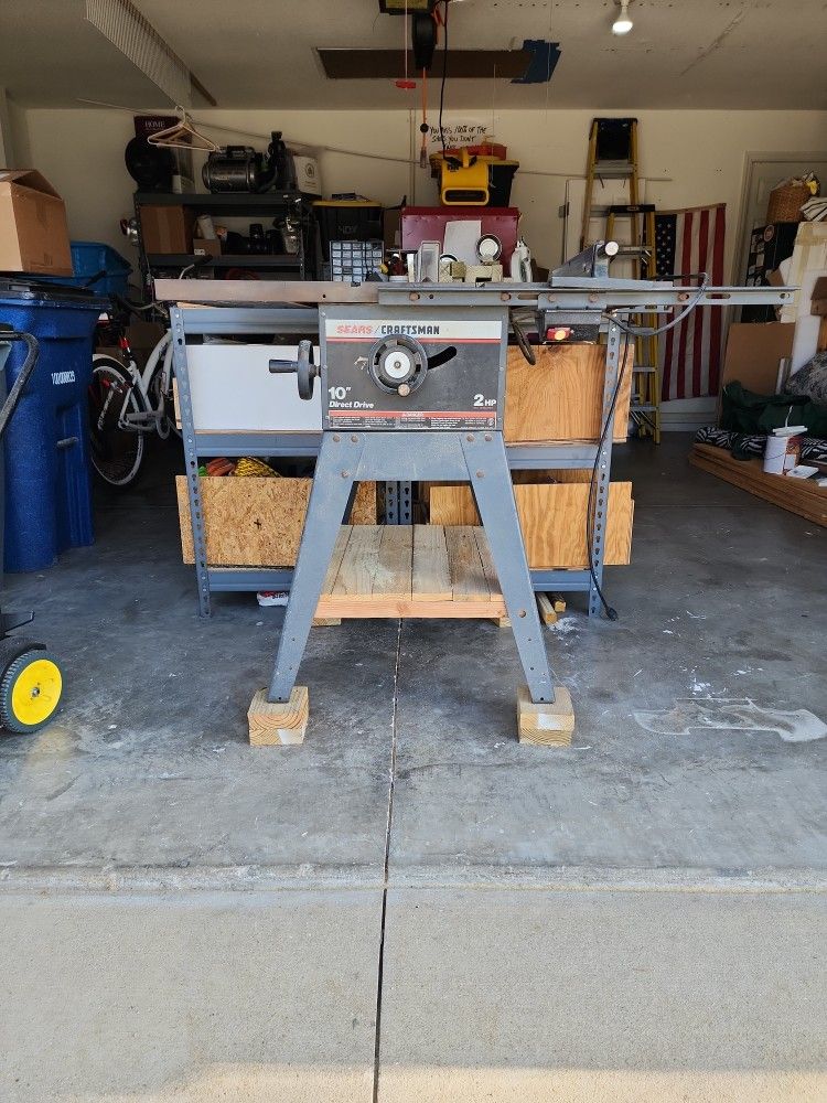 Vintage Craftsman Table Saw